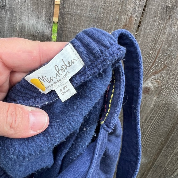 8-9y Mini Boden Overall Dress like new - Picture 6 of 7